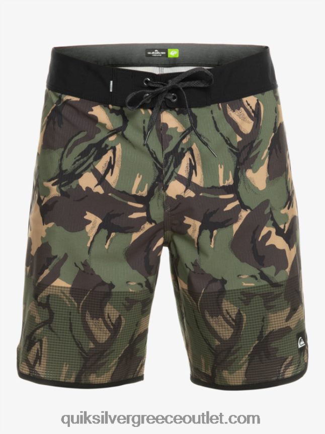 Σορτς σανίδας highlite scallop 19 Quiksilver άνδρες 66LP8433 camo