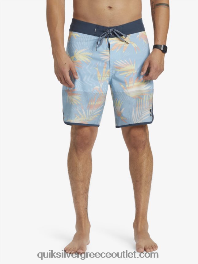 Σορτς σανίδας highlite scallop 19 Quiksilver άνδρες 66LP8434 μπλε του ουρανού