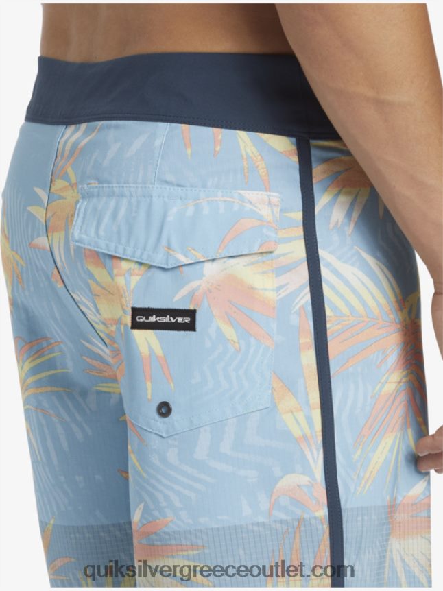 Σορτς σανίδας highlite scallop 19 Quiksilver άνδρες 66LP8434 μπλε του ουρανού