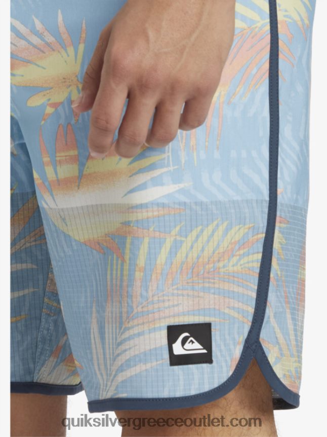 Σορτς σανίδας highlite scallop 19 Quiksilver άνδρες 66LP8434 μπλε του ουρανού