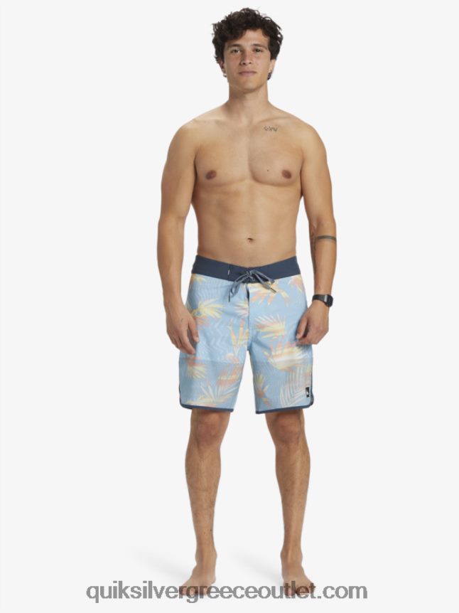 Σορτς σανίδας highlite scallop 19 Quiksilver άνδρες 66LP8434 μπλε του ουρανού