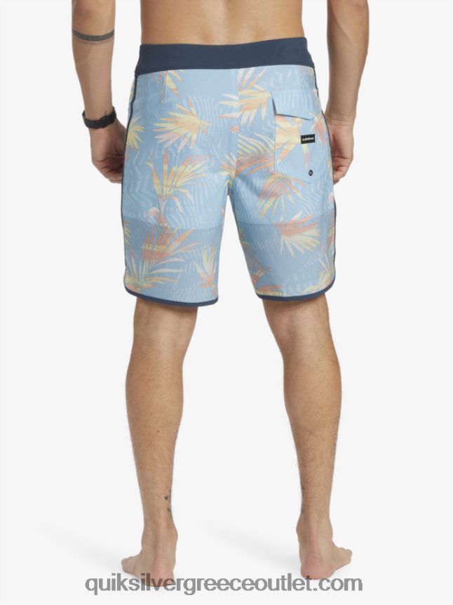 Σορτς σανίδας highlite scallop 19 Quiksilver άνδρες 66LP8434 μπλε του ουρανού