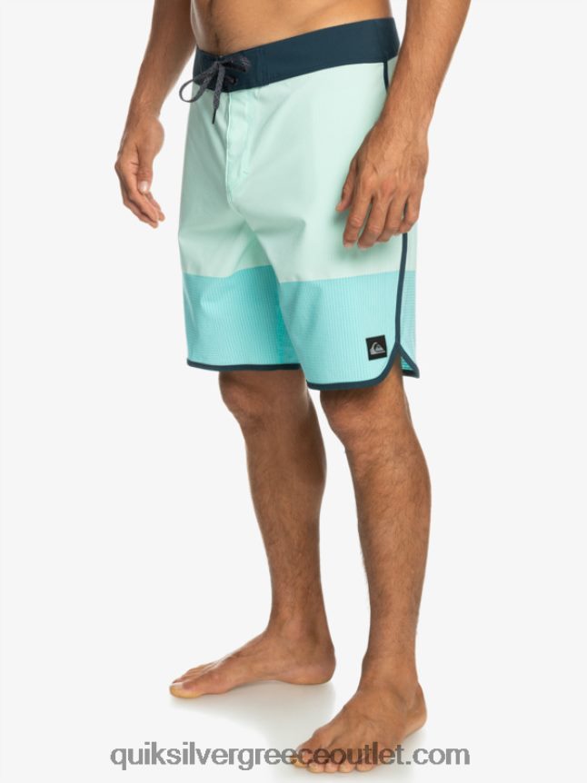 Σορτς σανίδας highlite scallop 19 Quiksilver άνδρες 66LP8435 γυαλί παραλίας