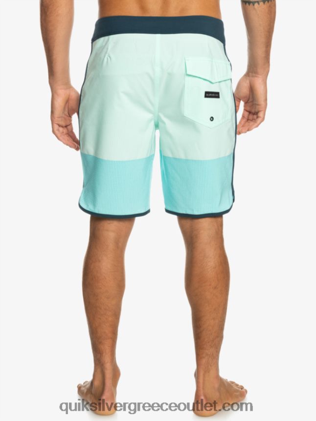 Σορτς σανίδας highlite scallop 19 Quiksilver άνδρες 66LP8435 γυαλί παραλίας