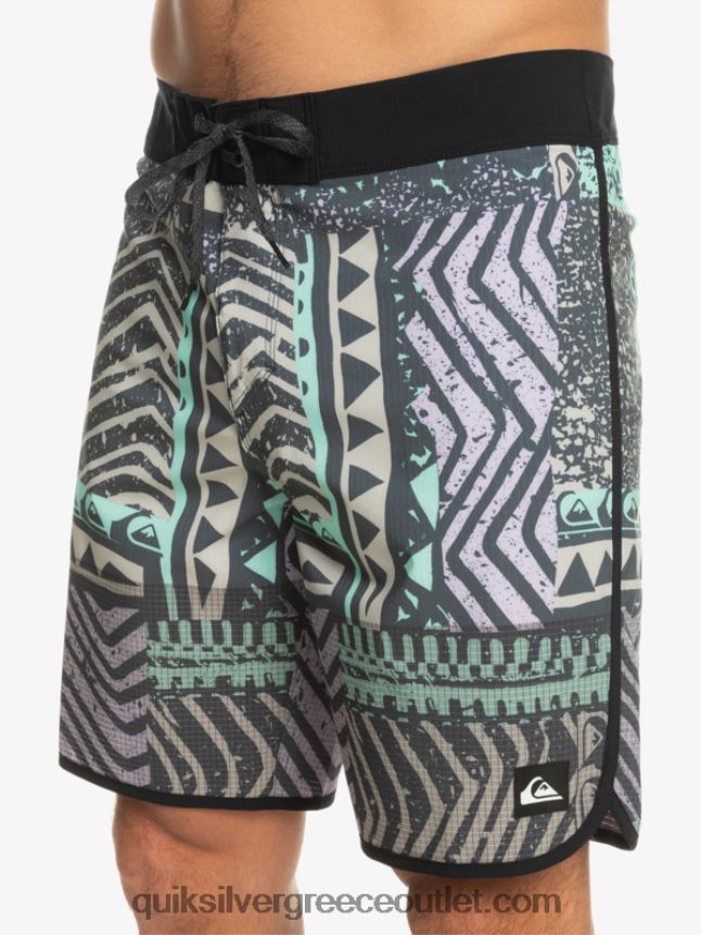 Σορτς σανίδας highlite scallop 19 Quiksilver άνδρες 66LP8436 μεσάνυχτα ναυτικό