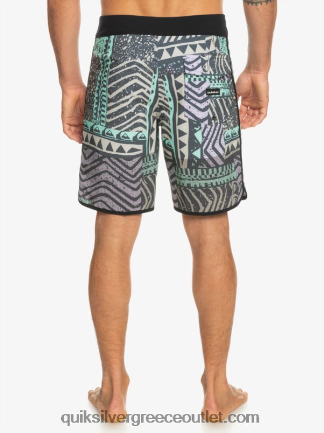 Σορτς σανίδας highlite scallop 19 Quiksilver άνδρες 66LP8436 μεσάνυχτα ναυτικό