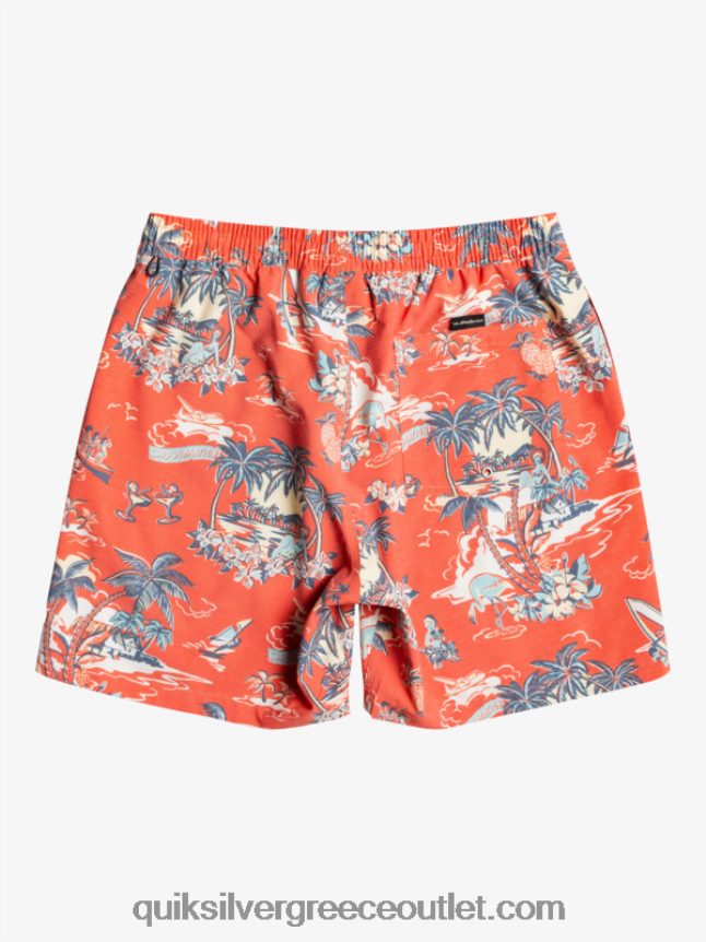 hotel paradiso 17 βόλεϊ Quiksilver άνδρες 66LP841766 hotel paradiso - aurora red