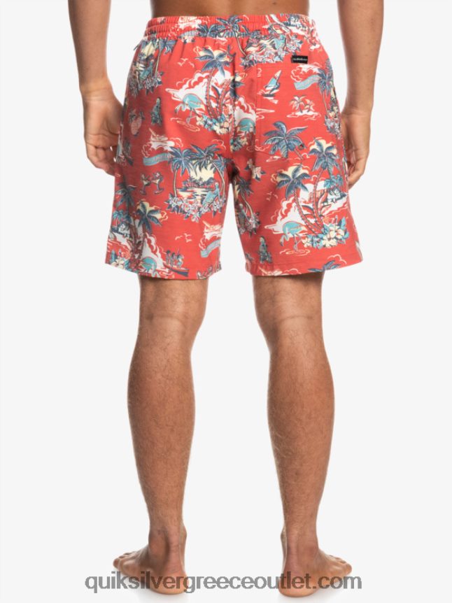 hotel paradiso 17 βόλεϊ Quiksilver άνδρες 66LP841766 hotel paradiso - aurora red