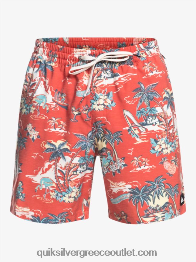 hotel paradiso 17 βόλεϊ Quiksilver άνδρες 66LP841766 hotel paradiso - aurora red