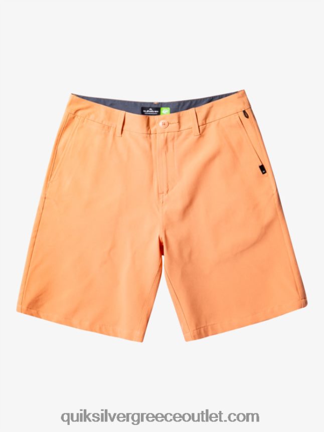ocean union amphibian 20 υβριδικά σορτς Quiksilver άνδρες 66LP84143 μαύρισμα χαλκού