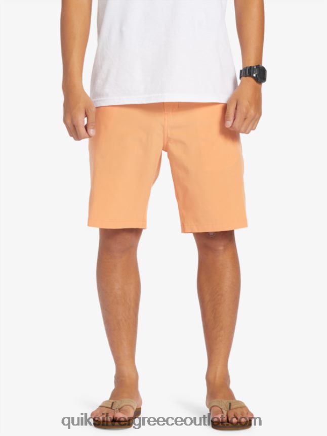 ocean union amphibian 20 υβριδικά σορτς Quiksilver άνδρες 66LP84143 μαύρισμα χαλκού