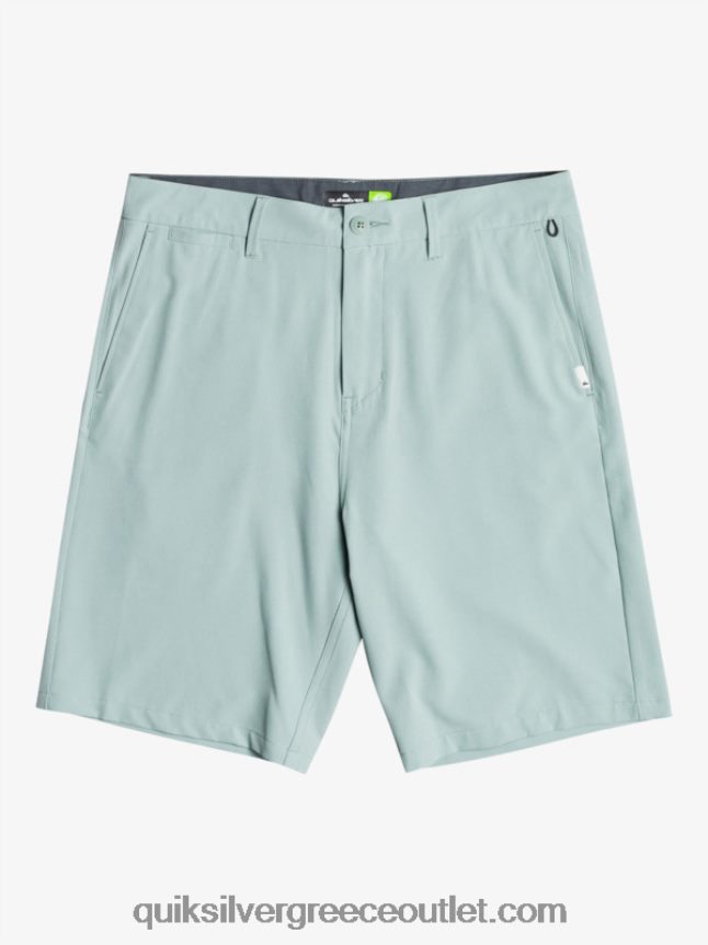 ocean union amphibian 20 υβριδικά σορτς Quiksilver άνδρες 66LP84144 πράσινο περιβάλλον