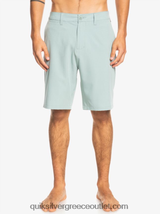 ocean union amphibian 20 υβριδικά σορτς Quiksilver άνδρες 66LP84144 πράσινο περιβάλλον