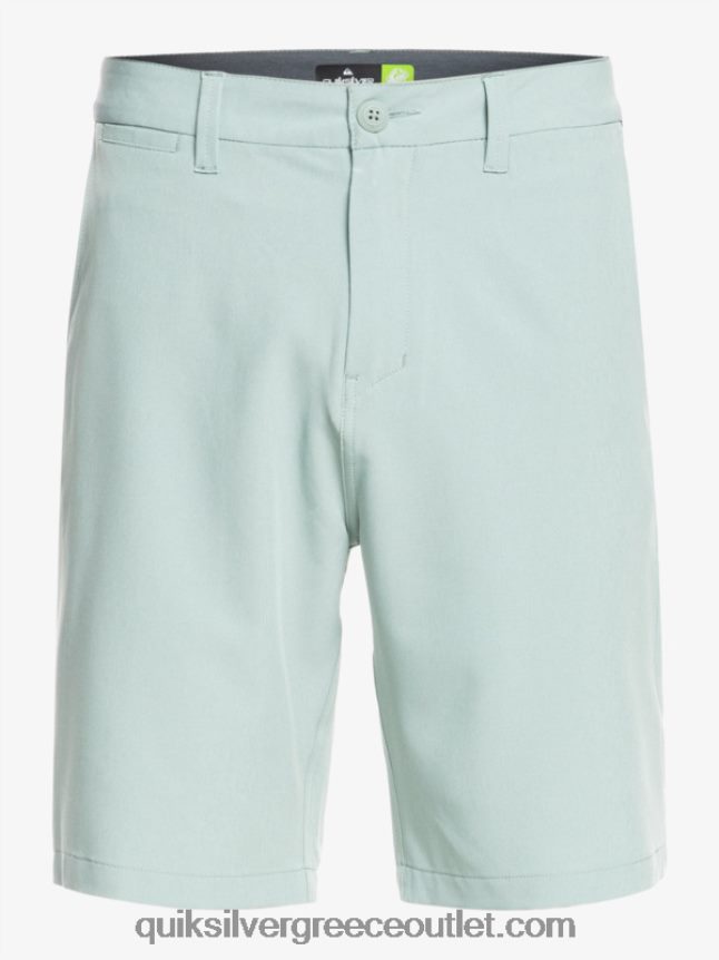 ocean union amphibian 20 υβριδικά σορτς Quiksilver άνδρες 66LP84144 πράσινο περιβάλλον