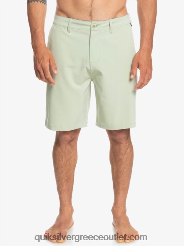 ocean union amphibian 20 υβριδικά σορτς Quiksilver άνδρες 66LP84149 φασκόμηλο της ερήμου