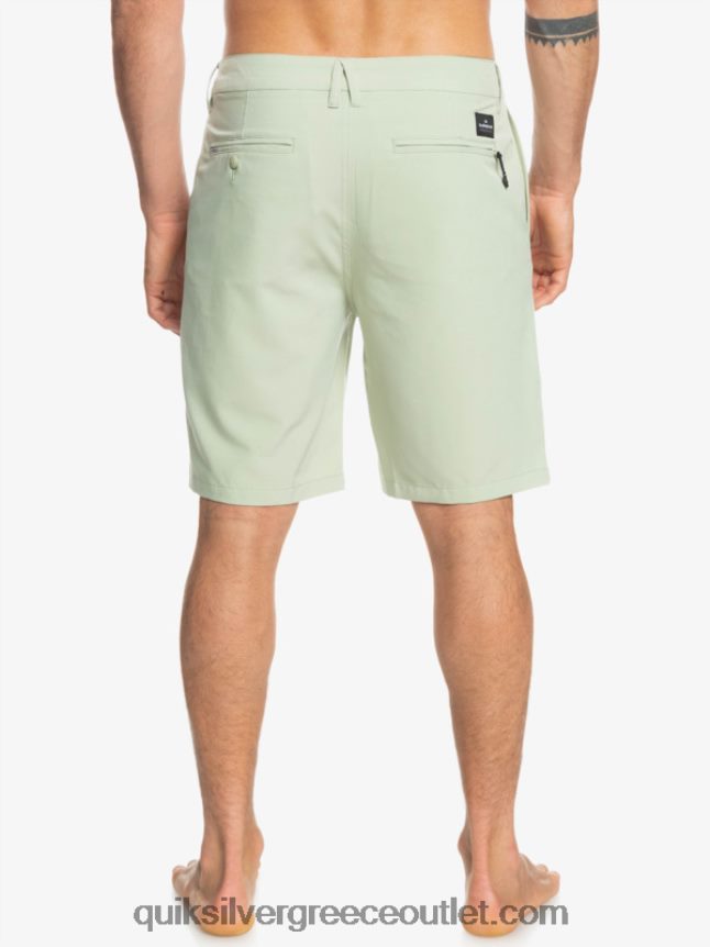 ocean union amphibian 20 υβριδικά σορτς Quiksilver άνδρες 66LP84149 φασκόμηλο της ερήμου