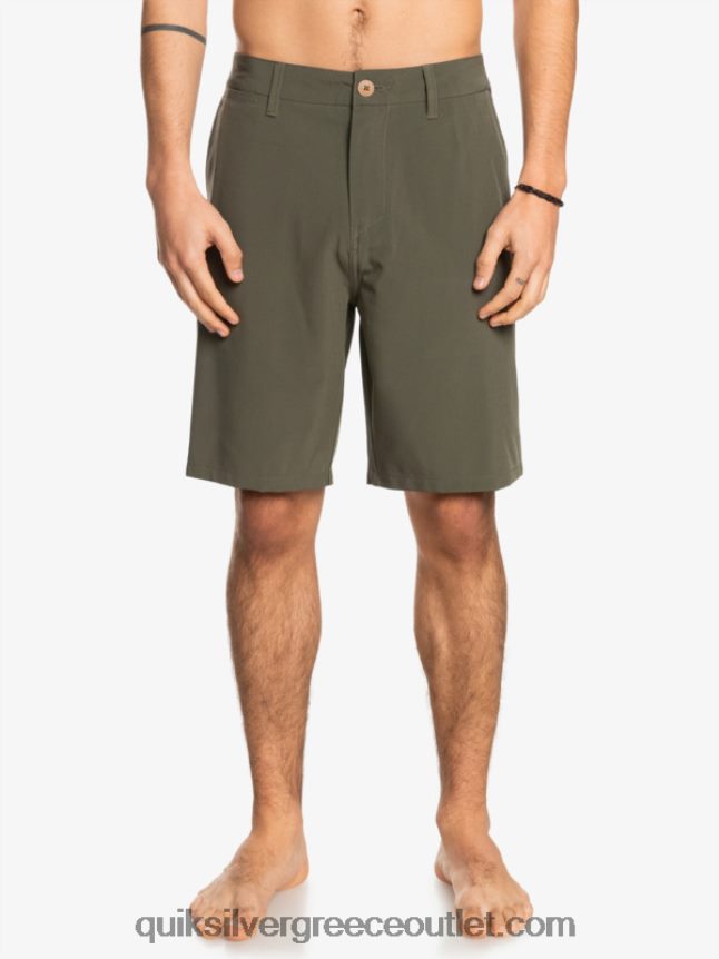 ocean union amphibian 20 υβριδικά σορτς Quiksilver άνδρες 66LP84150 φύλλο σταφυλιού