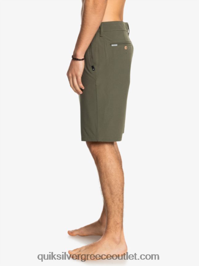 ocean union amphibian 20 υβριδικά σορτς Quiksilver άνδρες 66LP84150 φύλλο σταφυλιού