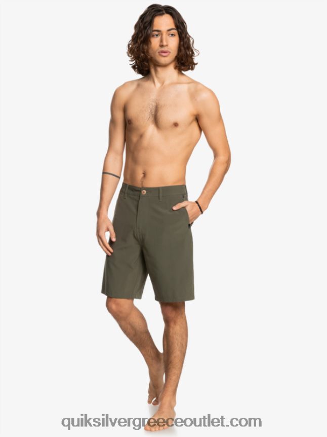 ocean union amphibian 20 υβριδικά σορτς Quiksilver άνδρες 66LP84150 φύλλο σταφυλιού