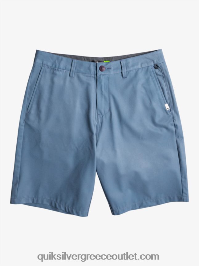 ocean union amphibian 20 υβριδικά σορτς Quiksilver άνδρες 66LP84153 μπλε αντικατοπτρισμός