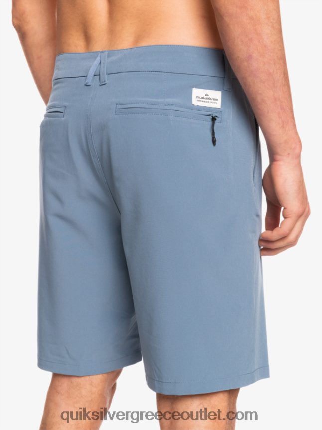 ocean union amphibian 20 υβριδικά σορτς Quiksilver άνδρες 66LP84153 μπλε αντικατοπτρισμός