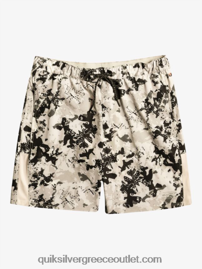 σορτς προπόνησης omni 17 Quiksilver άνδρες 66LP84793 γκρι βιολετί