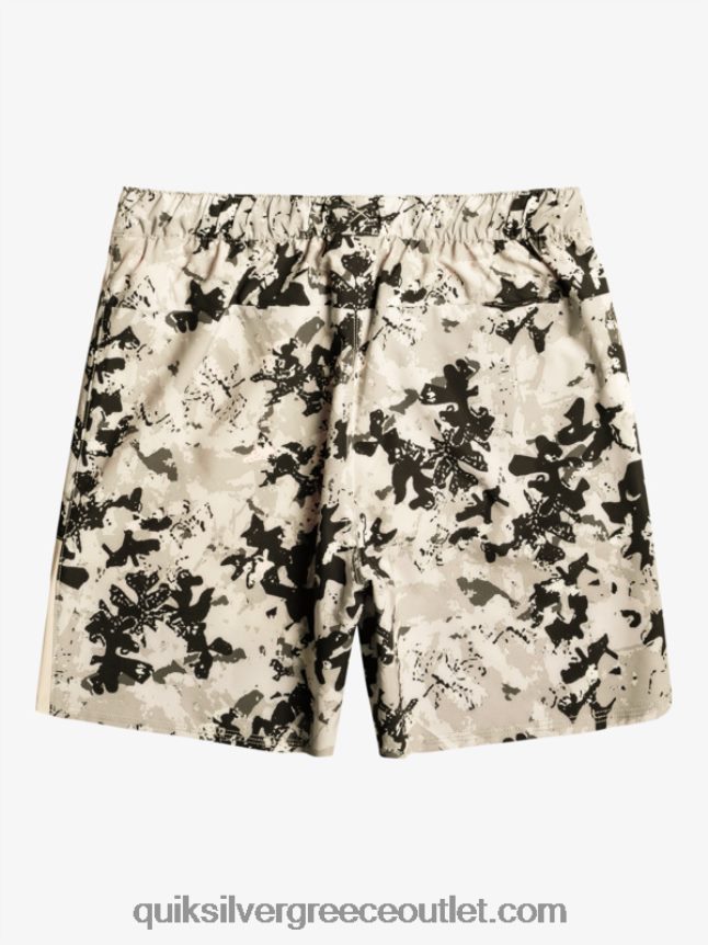 σορτς προπόνησης omni 17 Quiksilver άνδρες 66LP84793 γκρι βιολετί