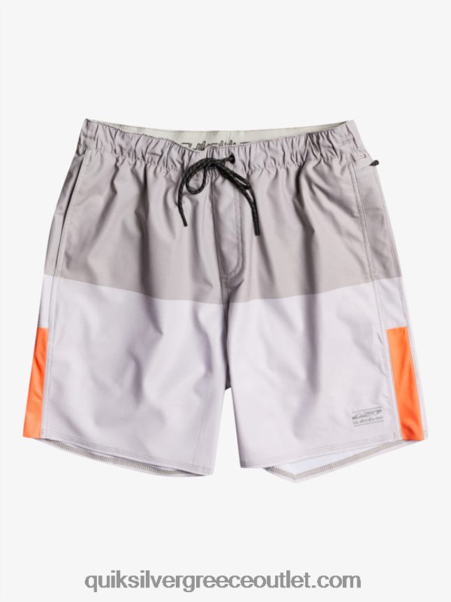 omni stretch 17 σορτς προπόνησης Quiksilver άνδρες 66LP84828 γκρι βιολετί