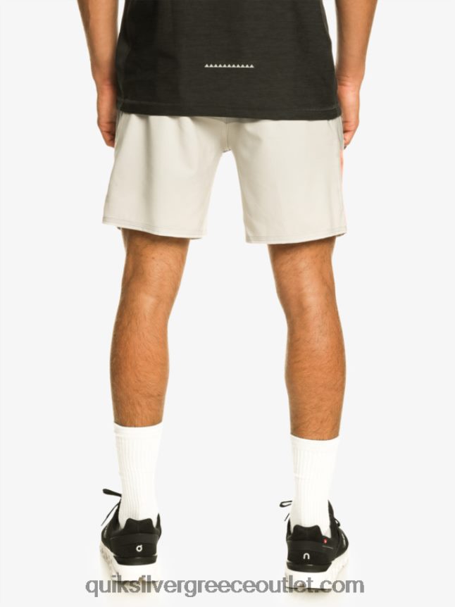 omni stretch 17 σορτς προπόνησης Quiksilver άνδρες 66LP84828 γκρι βιολετί
