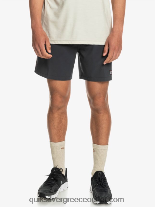 omni training 17 stretch σορτς Quiksilver άνδρες 66LP841689 φάντασμα