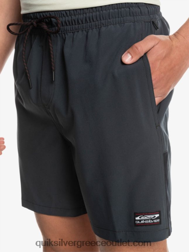 omni training 17 stretch σορτς Quiksilver άνδρες 66LP841689 φάντασμα