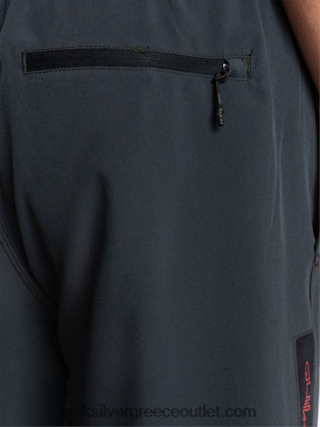 omni training 17 stretch σορτς Quiksilver άνδρες 66LP841689 φάντασμα