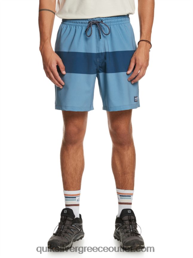 omni training 17 stretch σορτς Quiksilver άνδρες 66LP841690 επαρχιακό μπλε