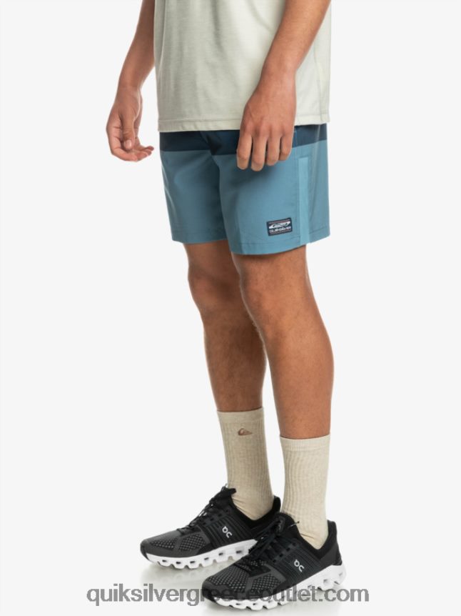 omni training 17 stretch σορτς Quiksilver άνδρες 66LP841690 επαρχιακό μπλε