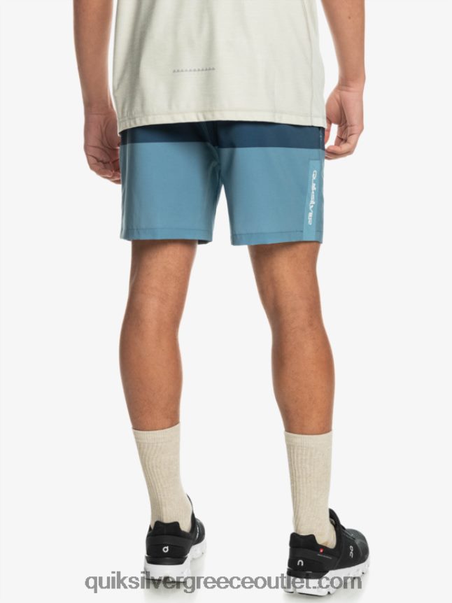 omni training 17 stretch σορτς Quiksilver άνδρες 66LP841690 επαρχιακό μπλε
