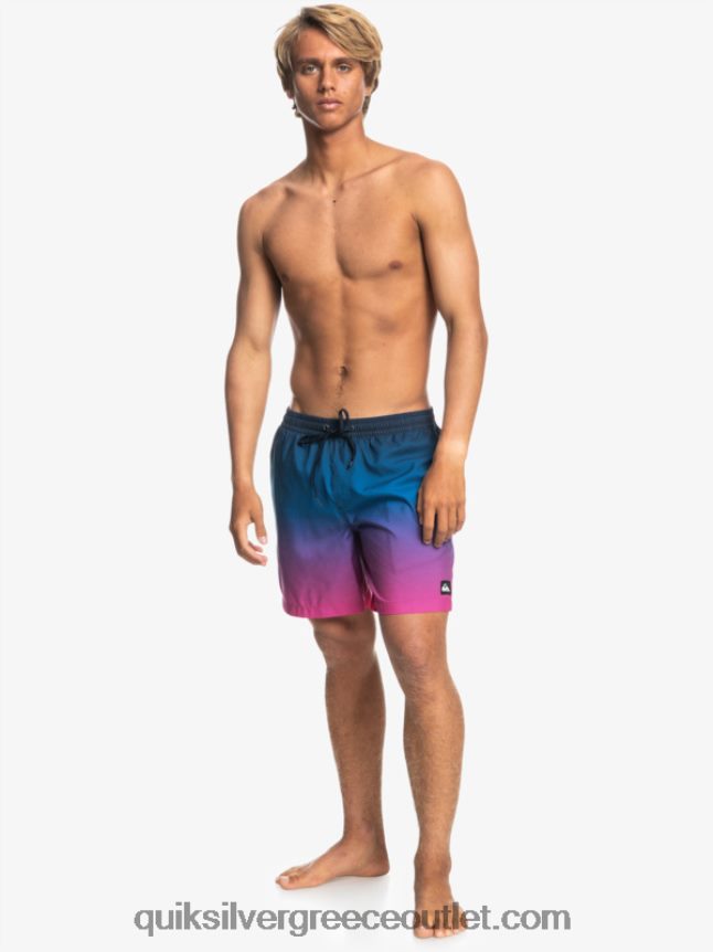 καθημερινό pop fade 14 βολέ Quiksilver άνδρες 66LP841243 pop fade - navy blazer