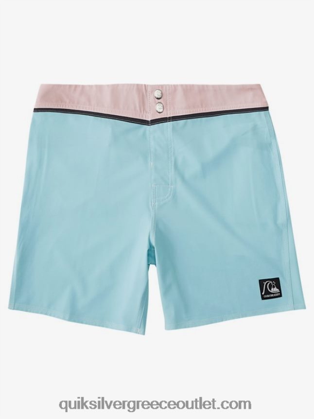 μασίφ snap 17 ανακυκλωμένα boardshort Quiksilver άνδρες 66LP841828 μπλε απόχρωση