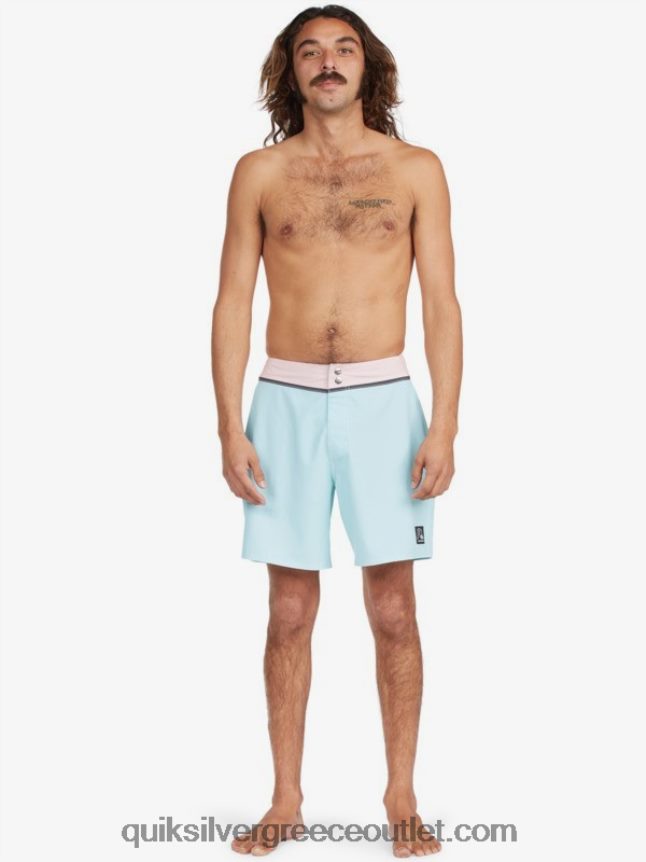 μασίφ snap 17 ανακυκλωμένα boardshort Quiksilver άνδρες 66LP841828 μπλε απόχρωση