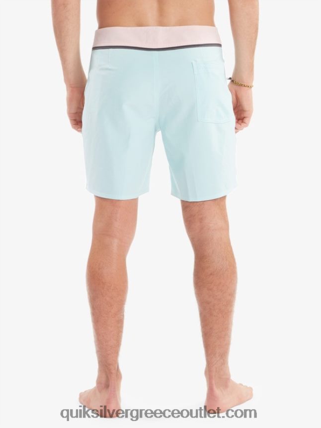 μασίφ snap 17 ανακυκλωμένα boardshort Quiksilver άνδρες 66LP841828 μπλε απόχρωση