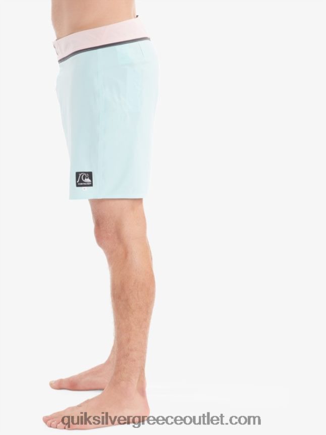 μασίφ snap 17 ανακυκλωμένα boardshort Quiksilver άνδρες 66LP841828 μπλε απόχρωση