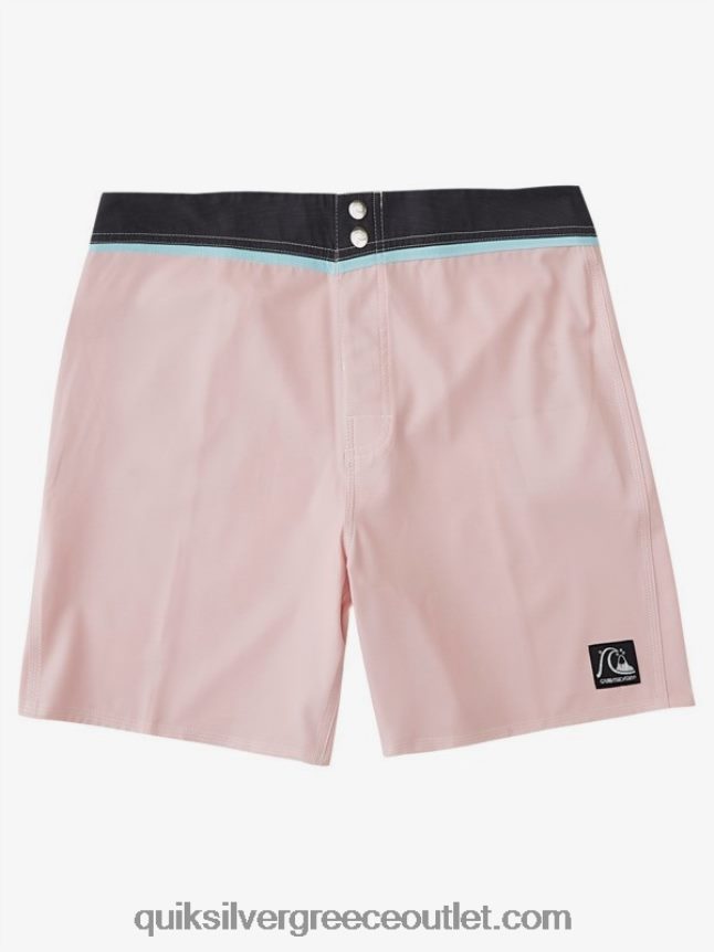 μασίφ snap 17 ανακυκλωμένα boardshort Quiksilver άνδρες 66LP841829 απαλό ροζ