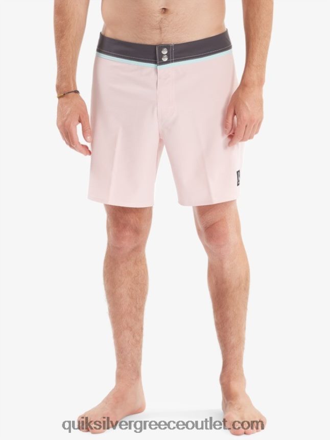 μασίφ snap 17 ανακυκλωμένα boardshort Quiksilver άνδρες 66LP841829 απαλό ροζ