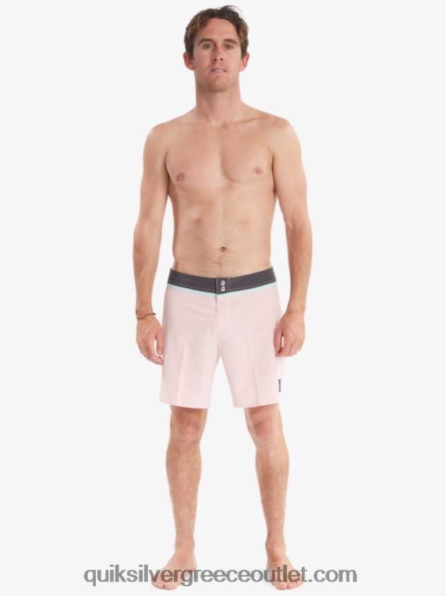μασίφ snap 17 ανακυκλωμένα boardshort Quiksilver άνδρες 66LP841829 απαλό ροζ