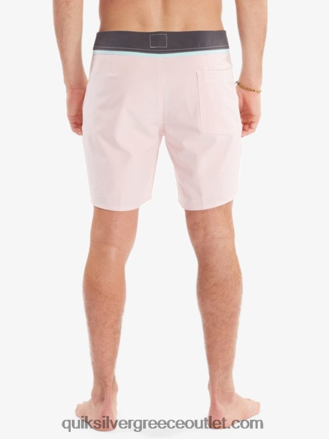 μασίφ snap 17 ανακυκλωμένα boardshort Quiksilver άνδρες 66LP841829 απαλό ροζ