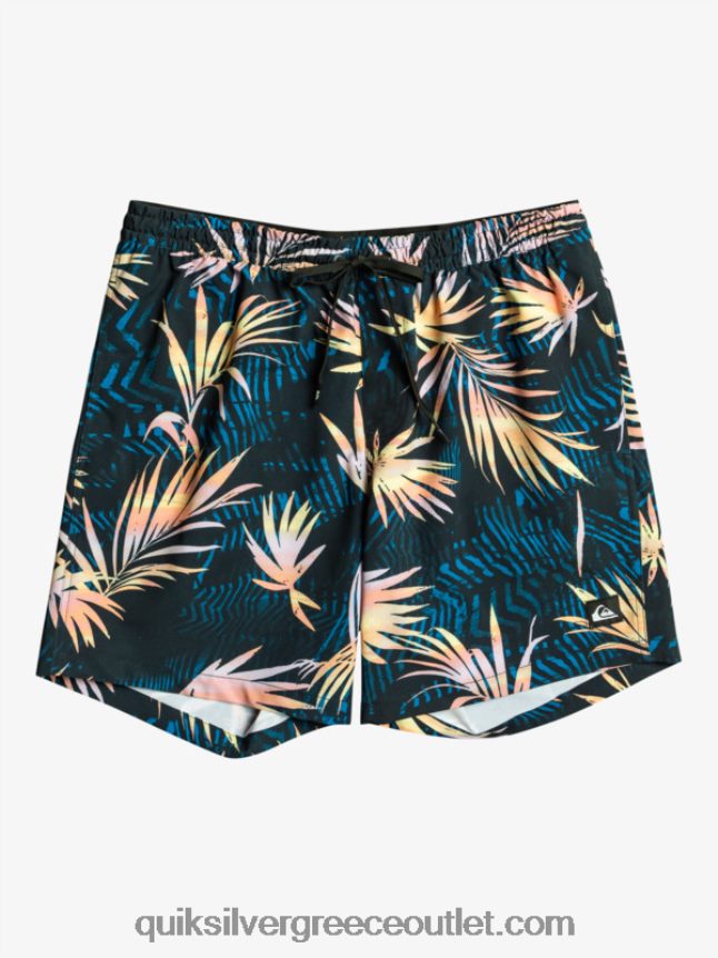μείγμα surfsilk 17 βόλια Quiksilver άνδρες 66LP84634 μαύρος