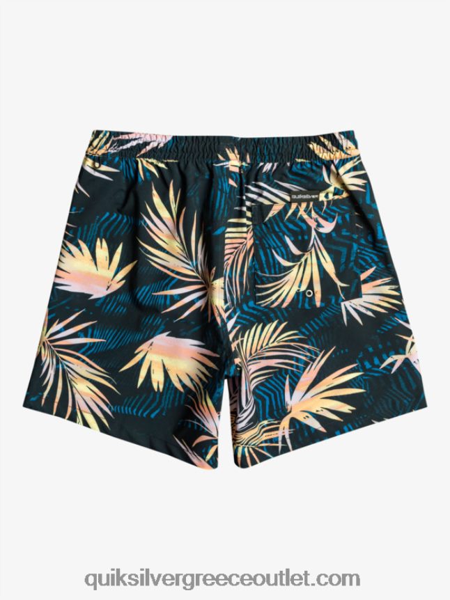 μείγμα surfsilk 17 βόλια Quiksilver άνδρες 66LP84634 μαύρος