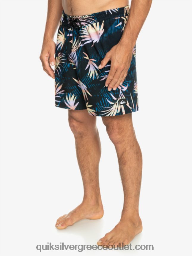 μείγμα surfsilk 17 βόλια Quiksilver άνδρες 66LP84634 μαύρος