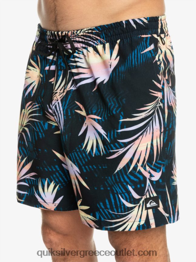 μείγμα surfsilk 17 βόλια Quiksilver άνδρες 66LP84634 μαύρος