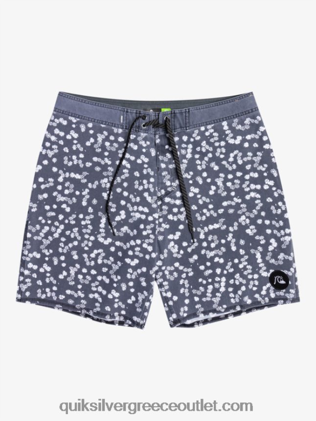 surfsilk έπλυνε 18 σανίδες Quiksilver άνδρες 66LP841755 μαύρος