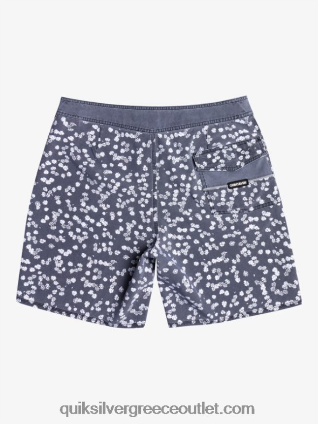 surfsilk έπλυνε 18 σανίδες Quiksilver άνδρες 66LP841755 μαύρος